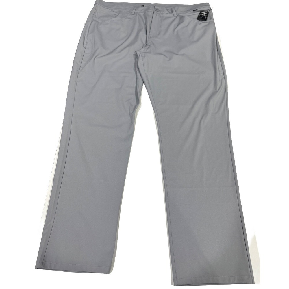 Travis Mathew Golf Pants Mens‎ 42 x 32 Trevino 5 Pocket Grey 1MX556 NWT $99